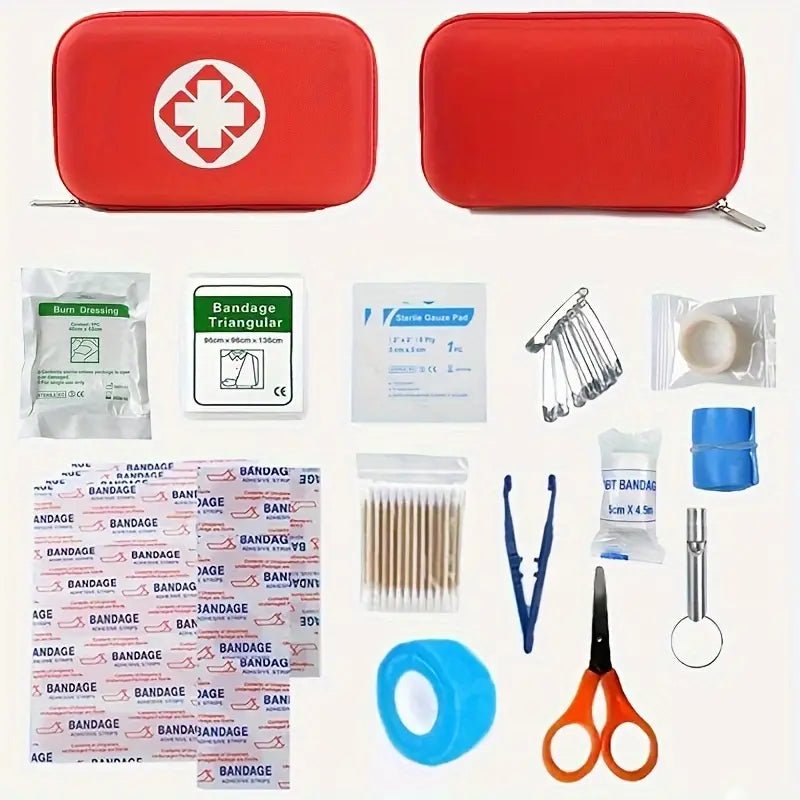 18Pce First Aid Kit with EVA Hardshell Case
