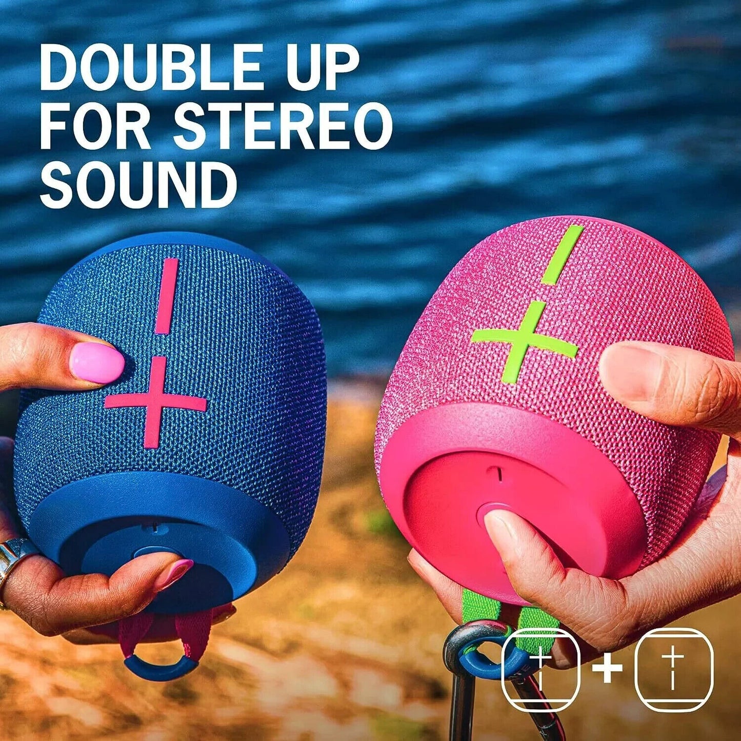 Ultimate Ears Wonderboom 3 Bluetooth Speaker - Performance Blue Last One