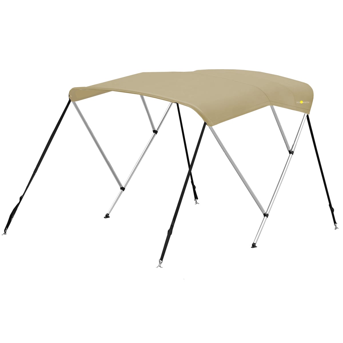 3 Bow Classic Bimini Top – Aluminium