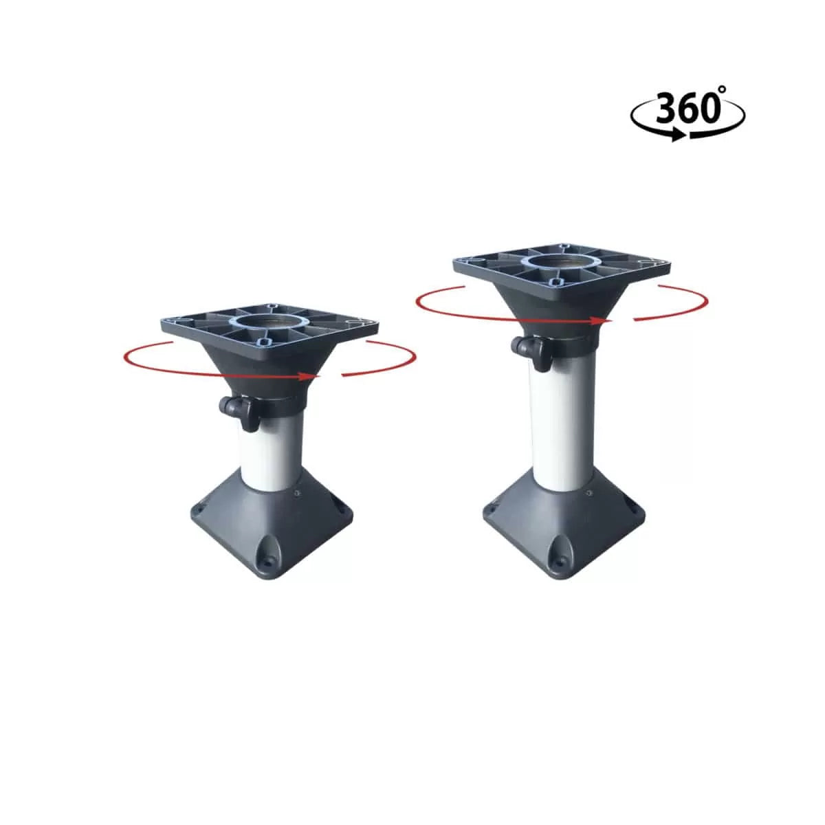 Economy Seat Pedestal – Swivel top