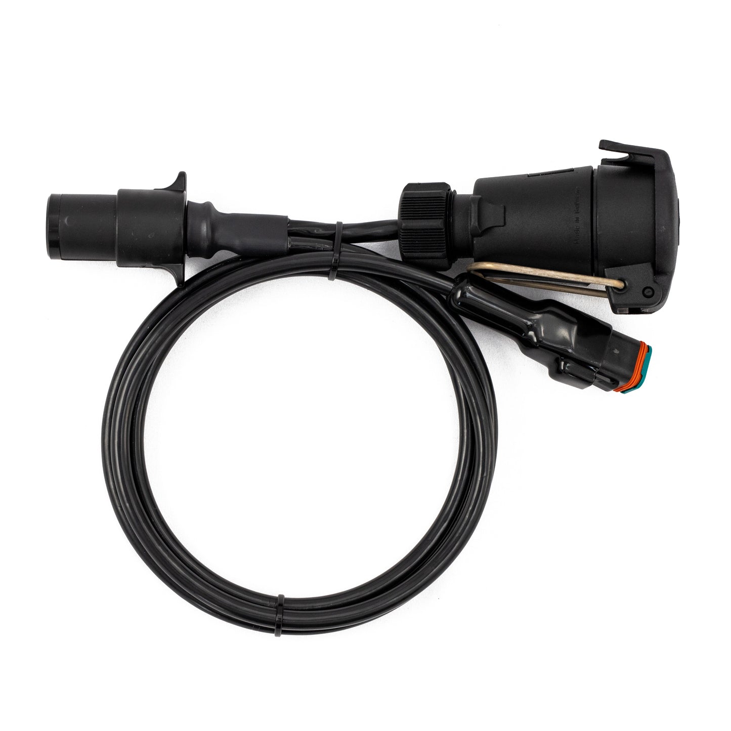 Elecbrakes Adaptor Small Round 7 Pin to Large Round 7 Pin Socket