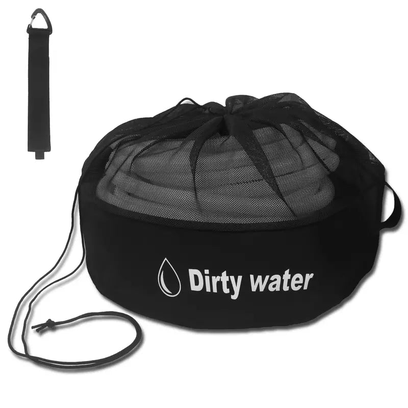 Grey water storage bag