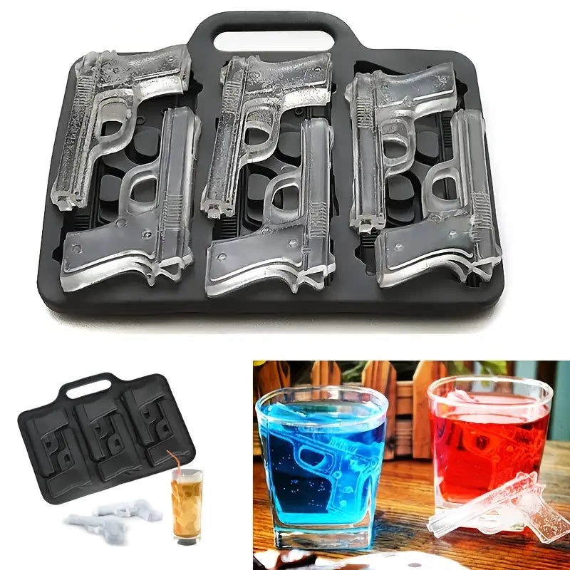Ice cube tray - Gun Shape