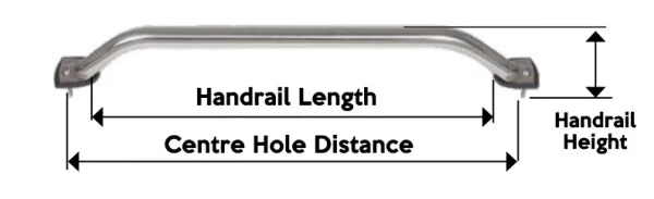 Boat Handrails 25mm – Stainless Steel