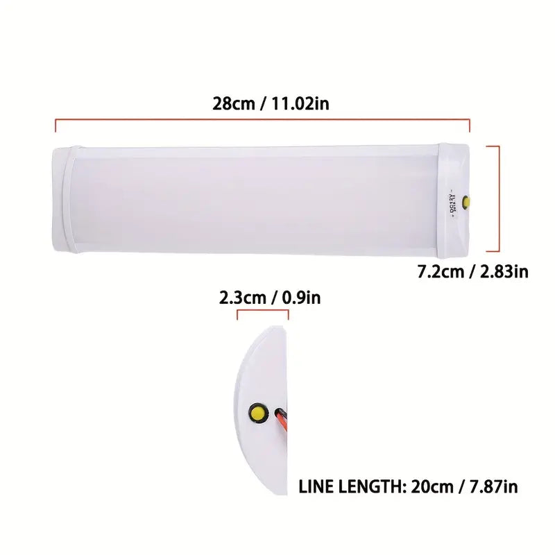 12v 72 LED Caravan Interior Light with Switch