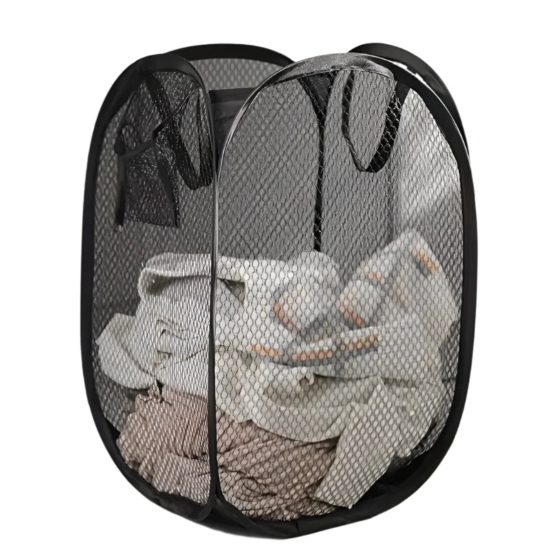 Mini collapsible mesh bin