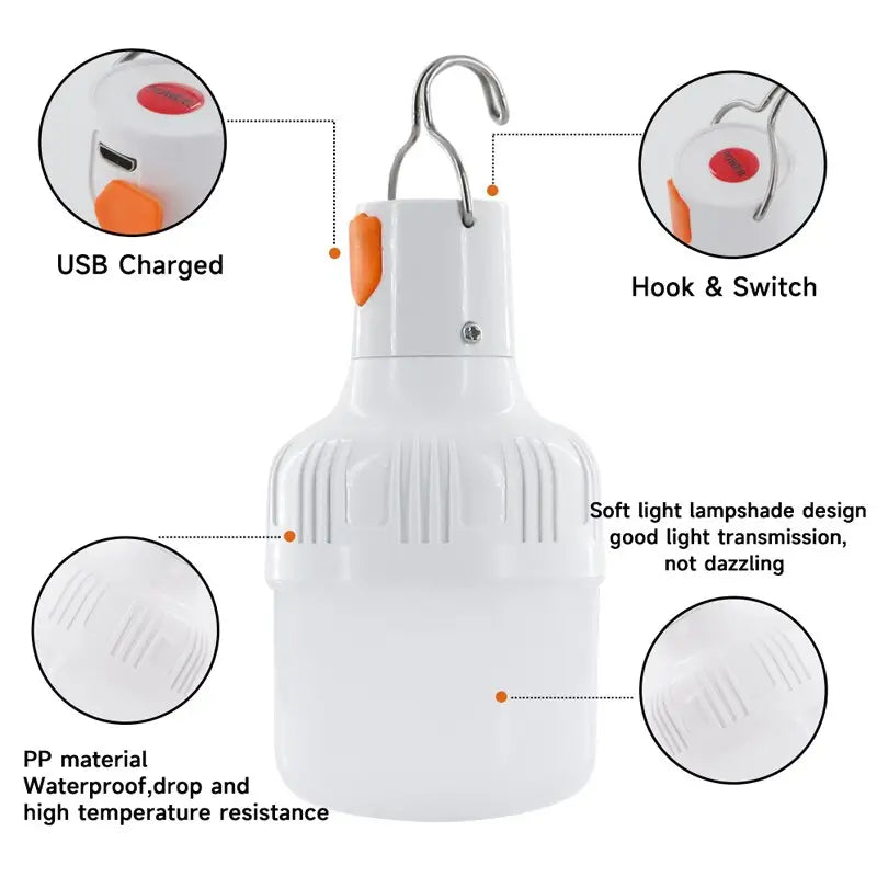 60W LED Rechargeable Lantern