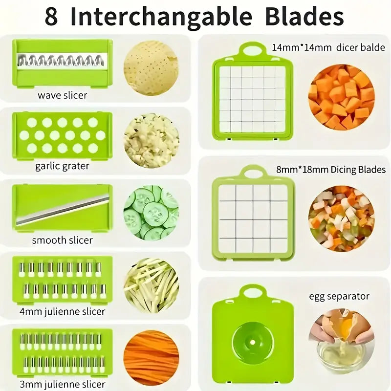16Pc Vegetable Chopper