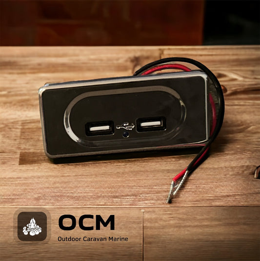 Dual USB type A Flush Mount