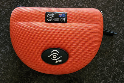 Orange Soft Glasses Pouch