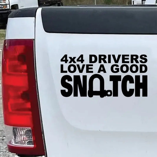 Sticker - 4x4 Drivers Love a good snatch