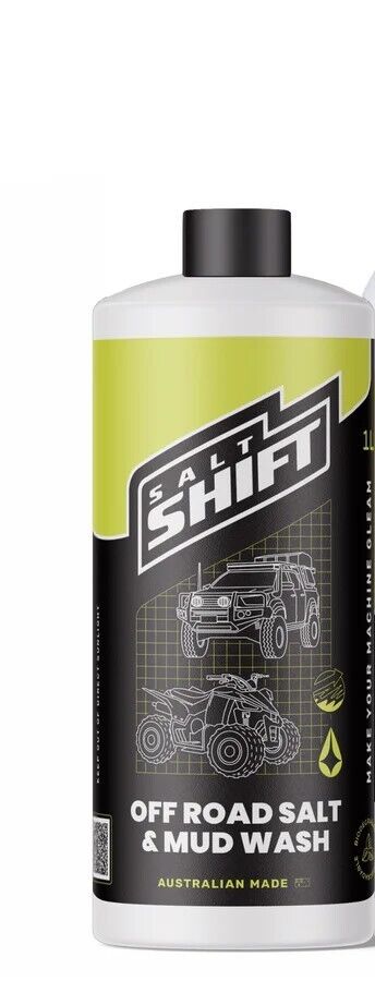 OFF Road 4 x 4 Salt and Mud Wash 1 Litre by Salt Shift Australian Made