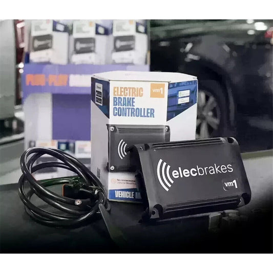 Elecbrakes VM1 Vehicle Mounted Electric Brake Controller Unit 12V & 24V Vehicles
