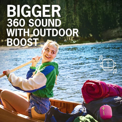 ULTIMATE EARS WONDERBOOM 3, Small Portable Wireless Bluetooth Speaker, Black