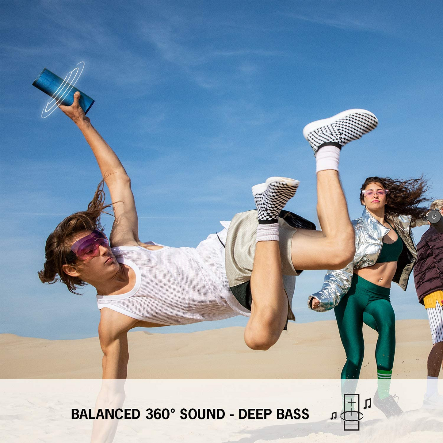 Ultimate Ears UE BOOM 3 Portable Bluetooth Speaker-Lagoon Blue
