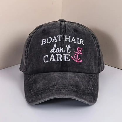 Cap - Boat Hair Don't Care