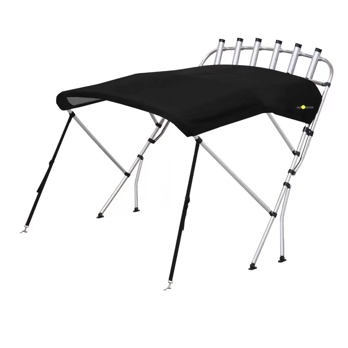 3 Bow Whitewater Bimini Top – Aluminium