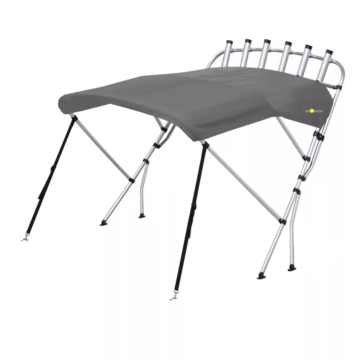 3 Bow Whitewater Bimini Top – Aluminium