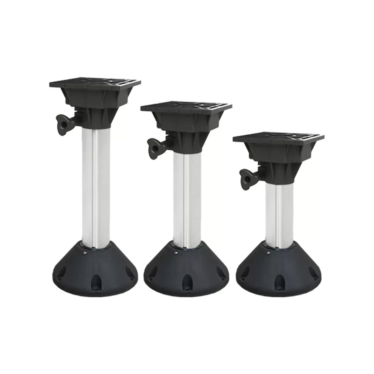 Removable Socket Seat Pedestal – Dome Base with Swivel Top