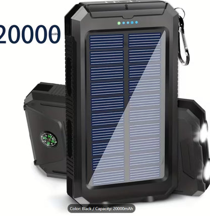10,000mah solar power bank
