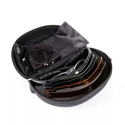 Shooting ,Sport Glasses with 5 changeable coloured lenses (Entry Level)