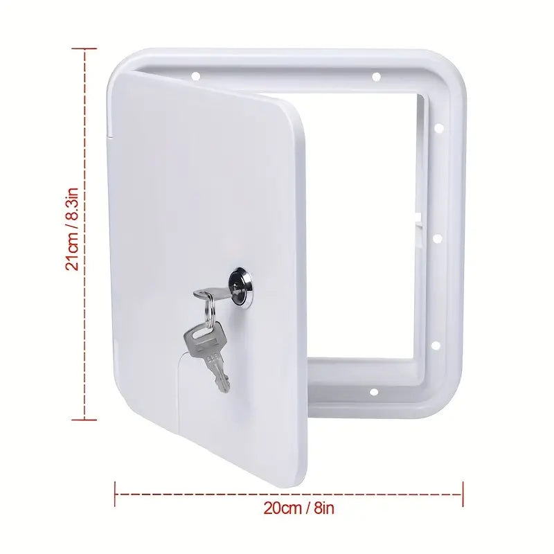 Lockable Access Hatch 200mm x 210mm