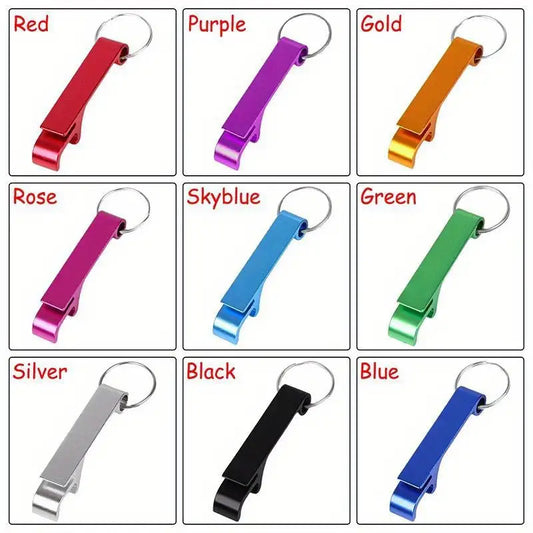 Keyring bottle opener