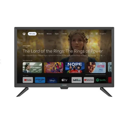 Caravan 24inch 12/240 volt Smart HD TV Chromecast by Blaupunkt
