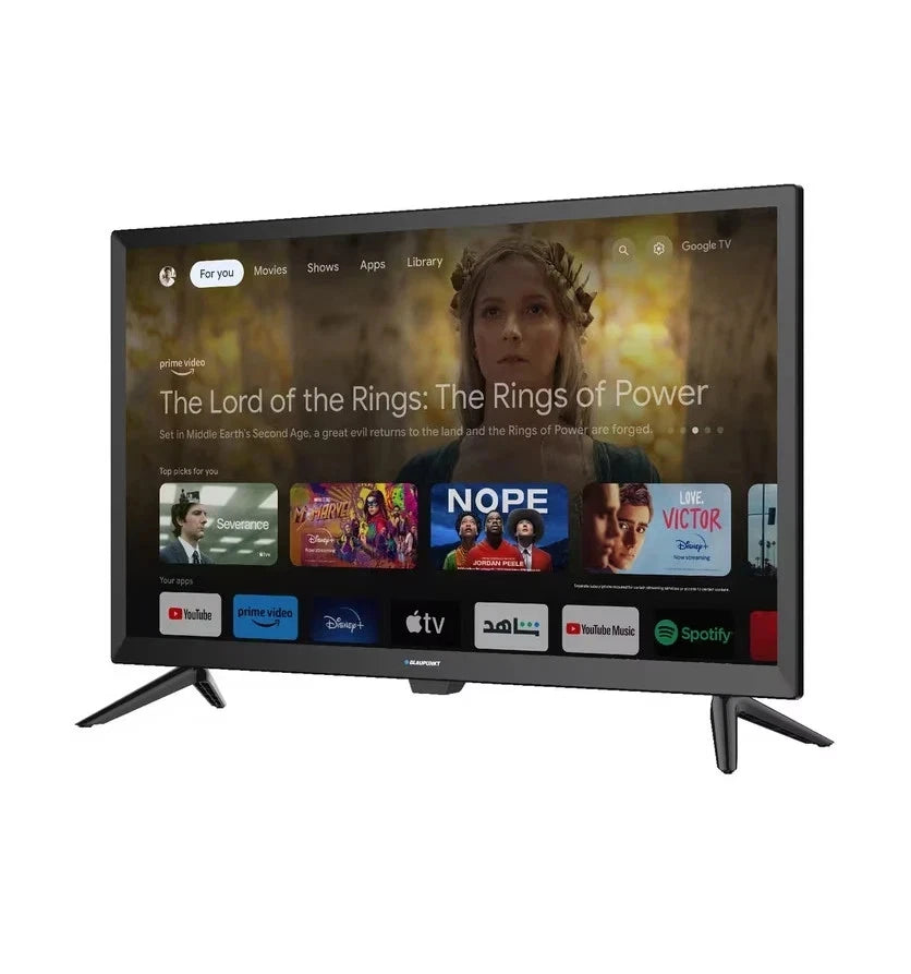 Caravan 24inch 12/240 volt Smart HD TV Chromecast by Blaupunkt